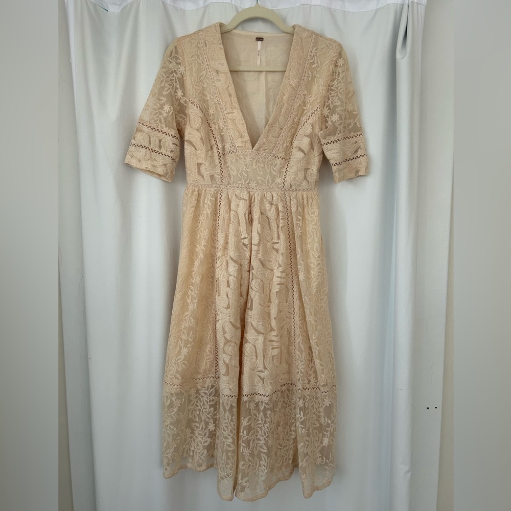 Free People Mountain Laurel Dress Bohemian Chic